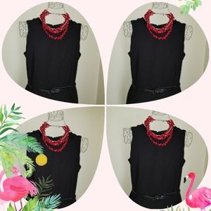 Calvin Klein Black Sheath Dress NWT